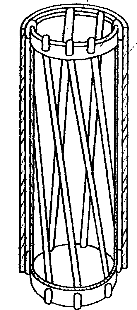 Mono-walled wire spring hole