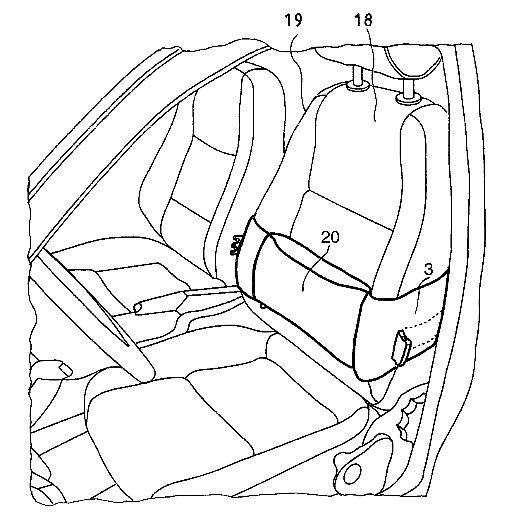 Apparatus for exercising the abdominal muscles in a sitting position