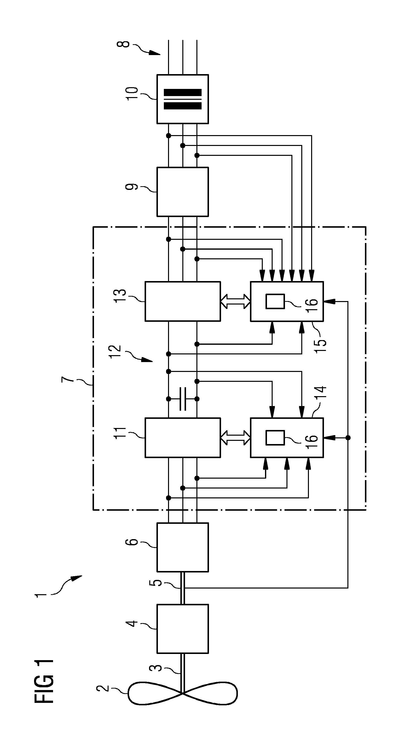 Method for controlling a frequency converter and frequency converter