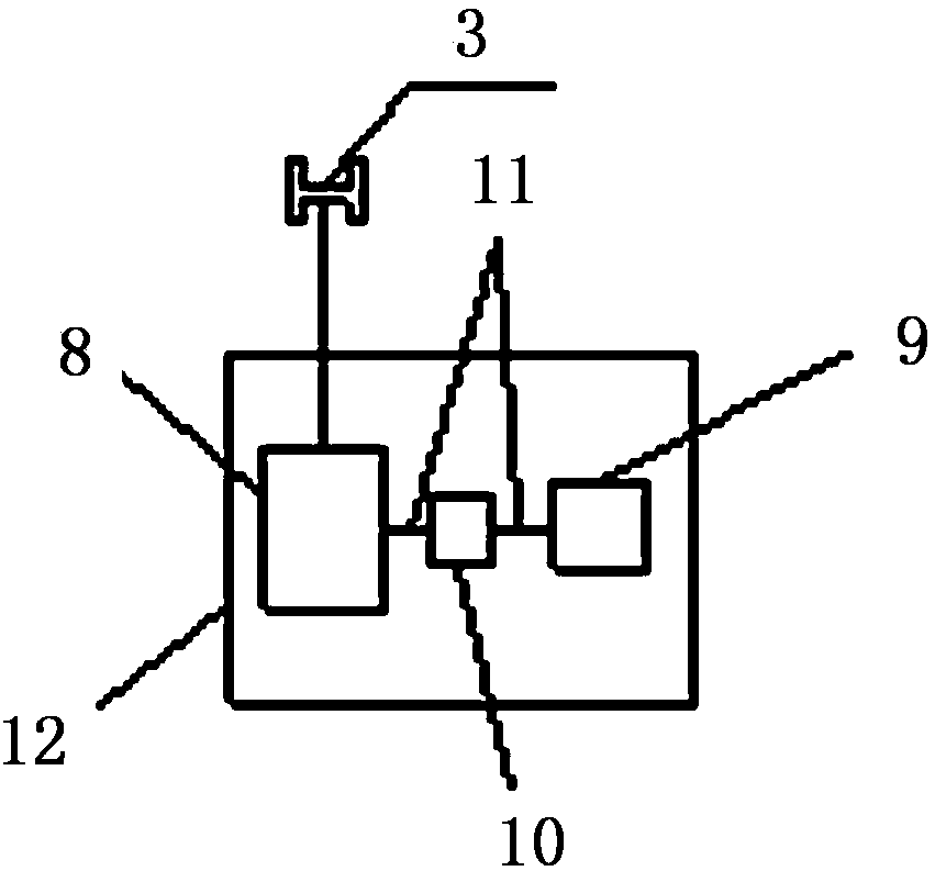 A tunnel structure electronic inspection system and its application method