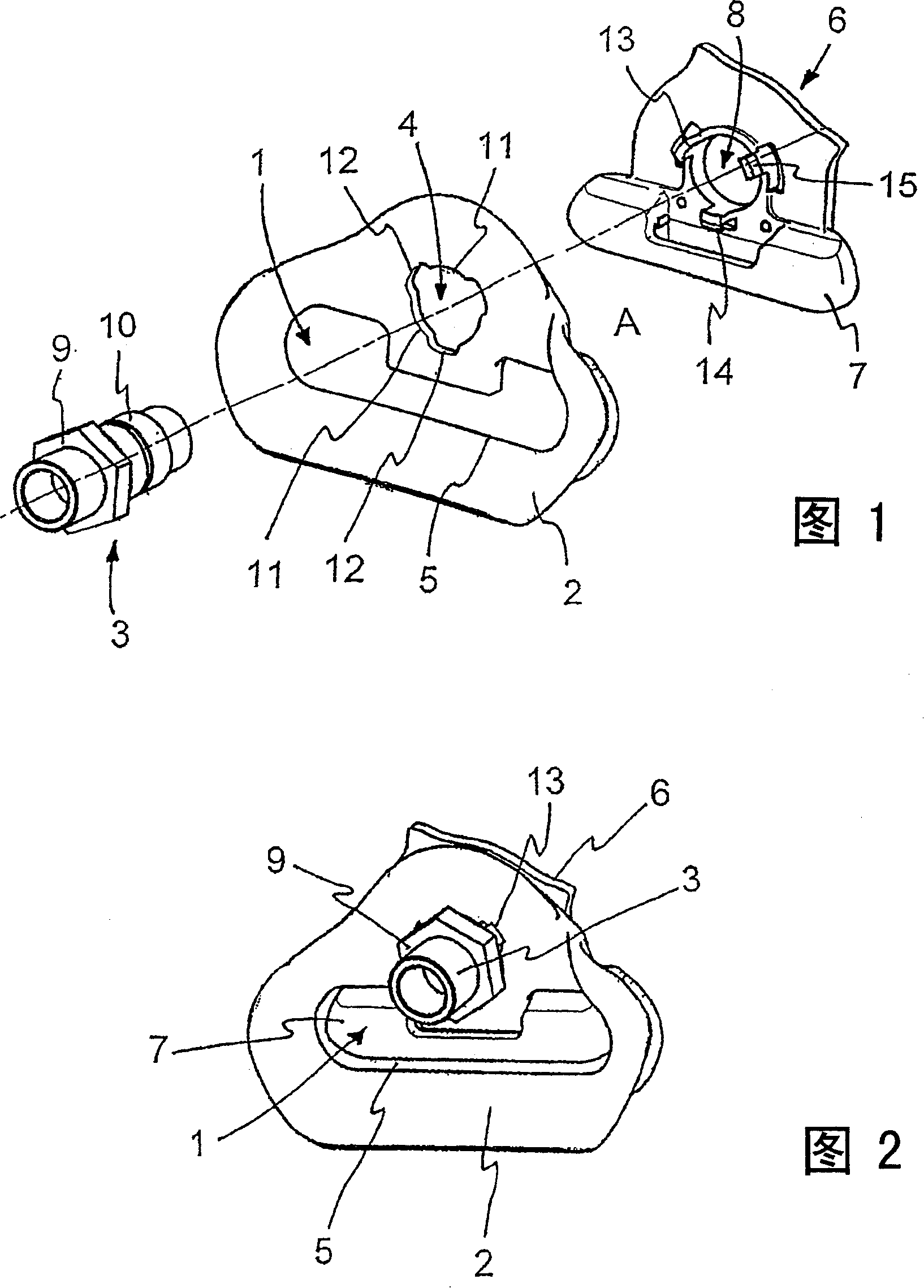 Deflecting device for a safety belt