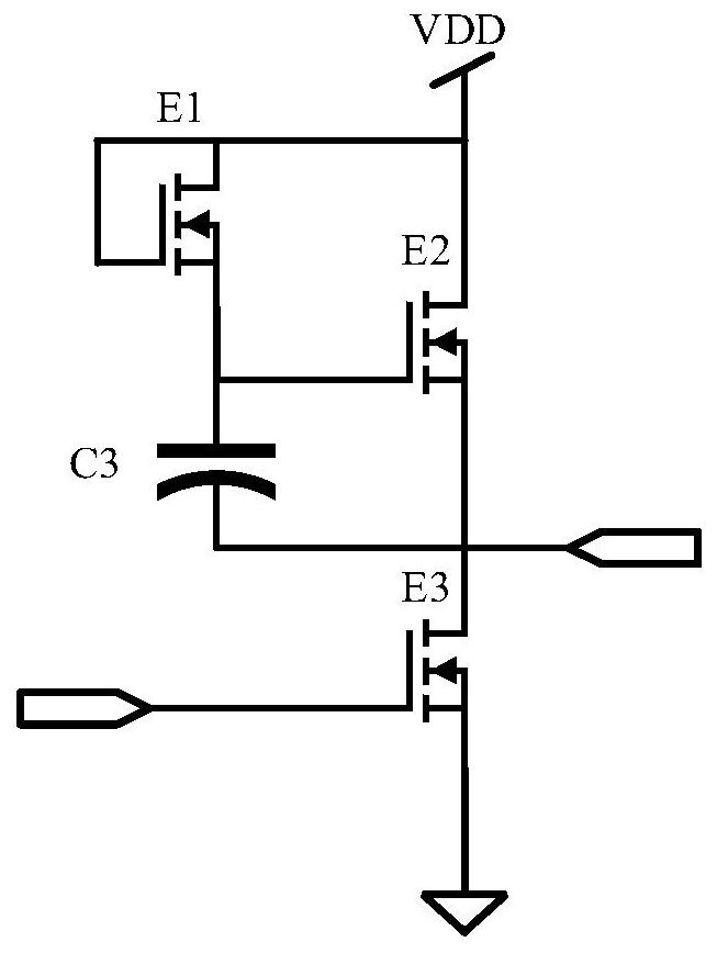 A full-gan integrated half-bridge dead-time adjustment circuit