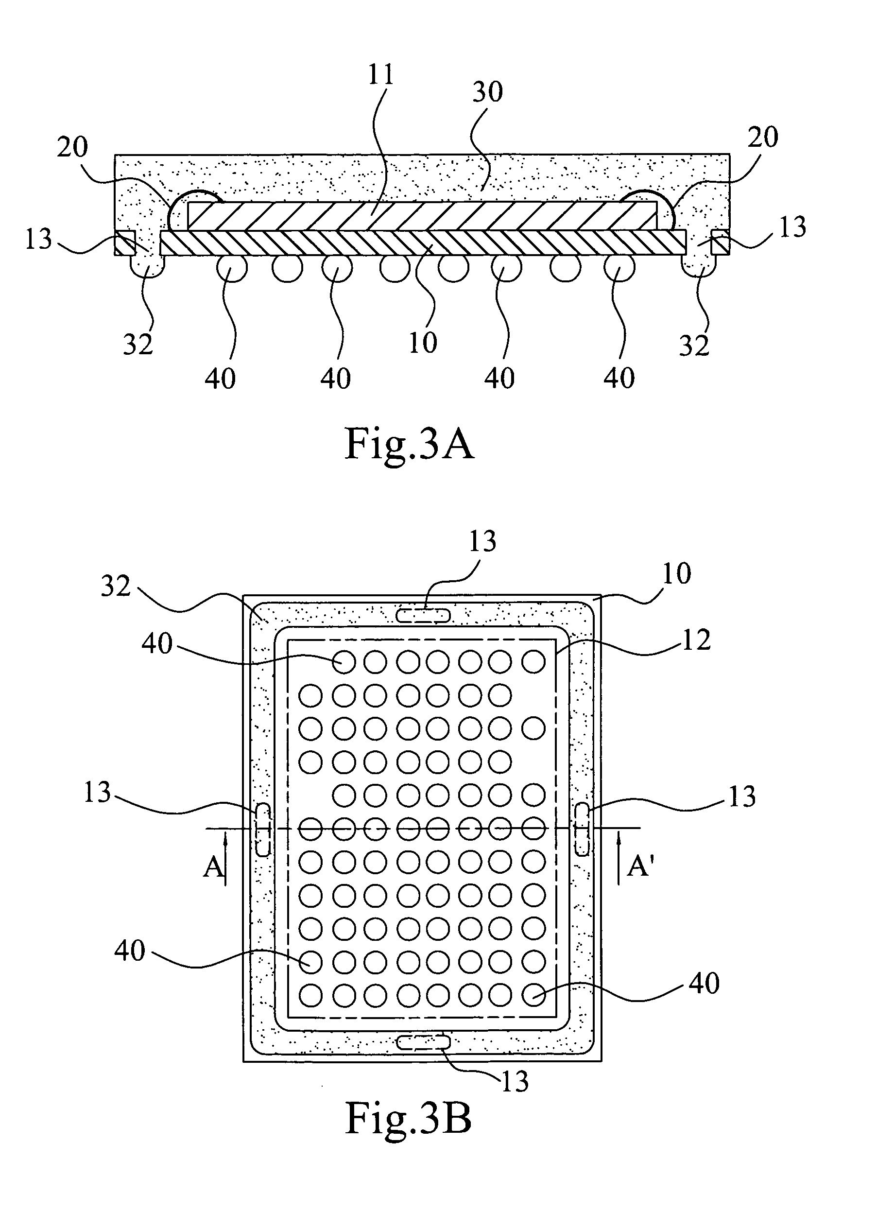 Ball Grid array package structure