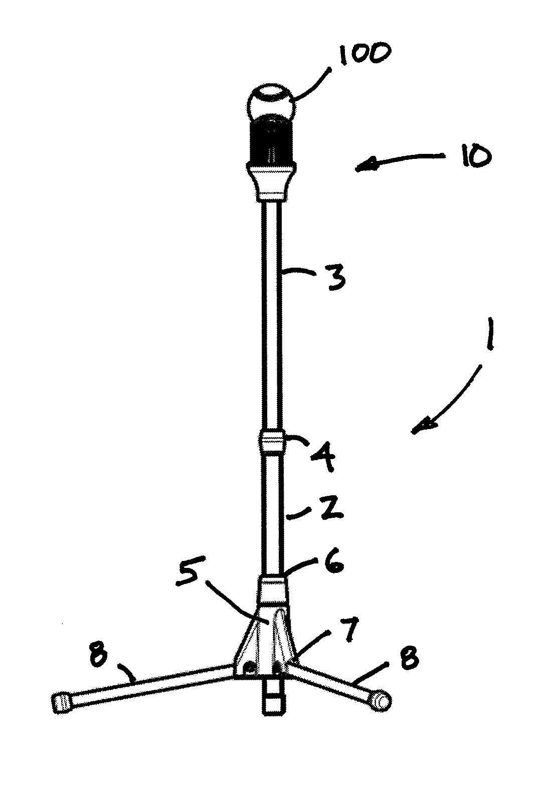 Training device, system and method for improving a baseball player's swing of a baseball bat