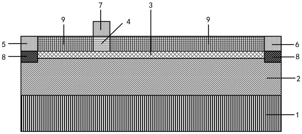 Normally-off field-effect transistor and its manufacturing method