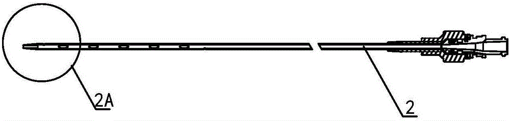 Novel drainage catheter with developing rings