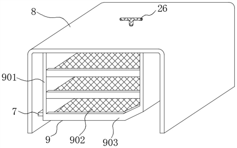 A fresh-keeping and freezing device and processing method for tilapia fillets