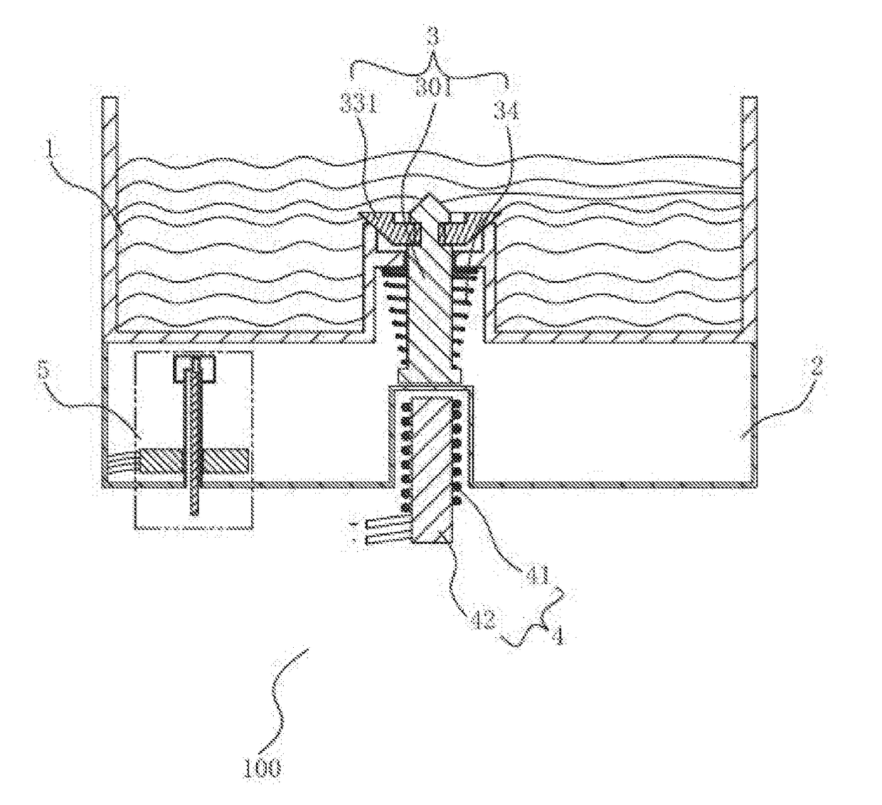 Magnetic Suspension Type Water Adding Device and Air Humidifier