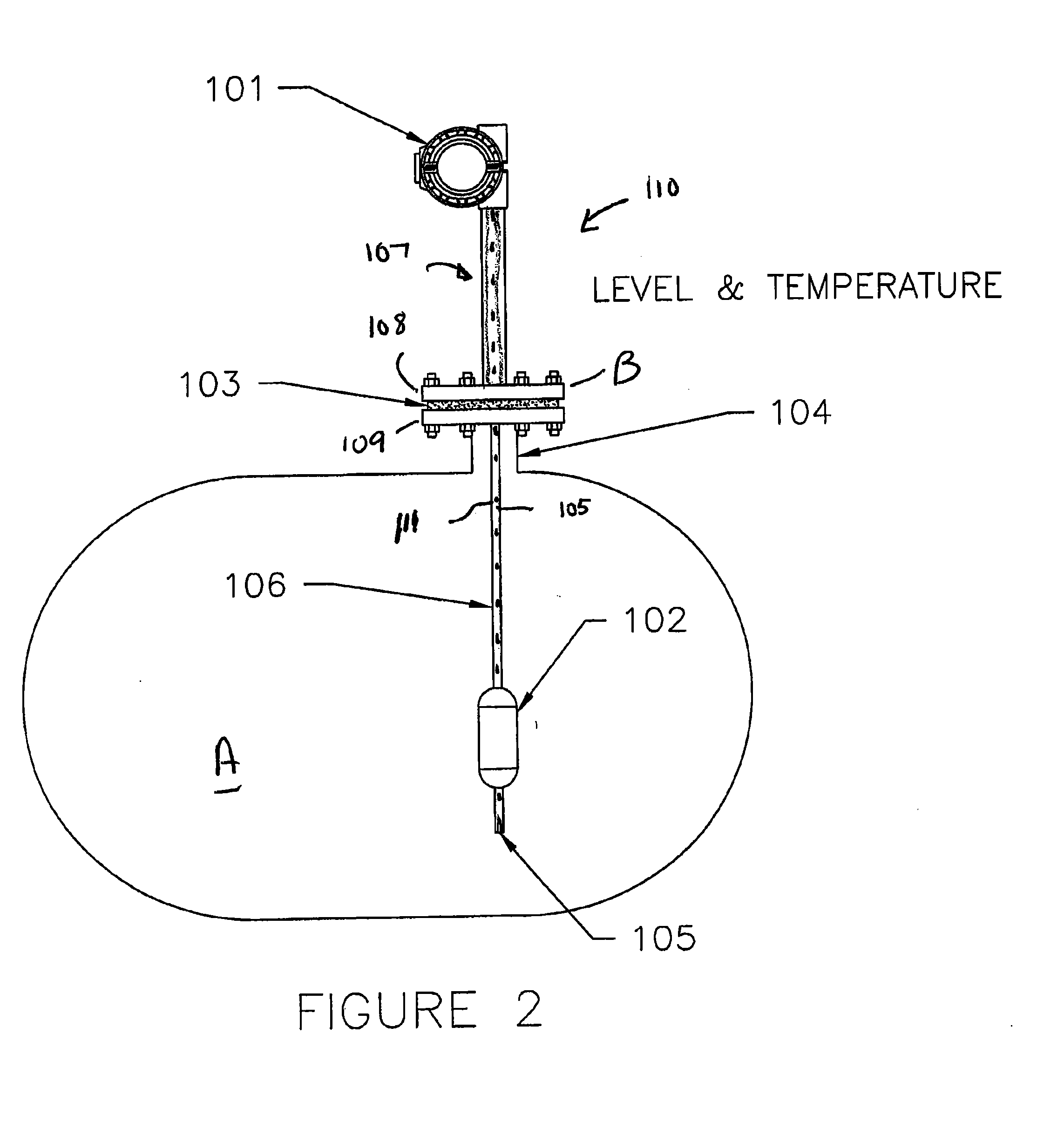 Process Tanks in Combination with a Float Magnetostrictive Level Detector