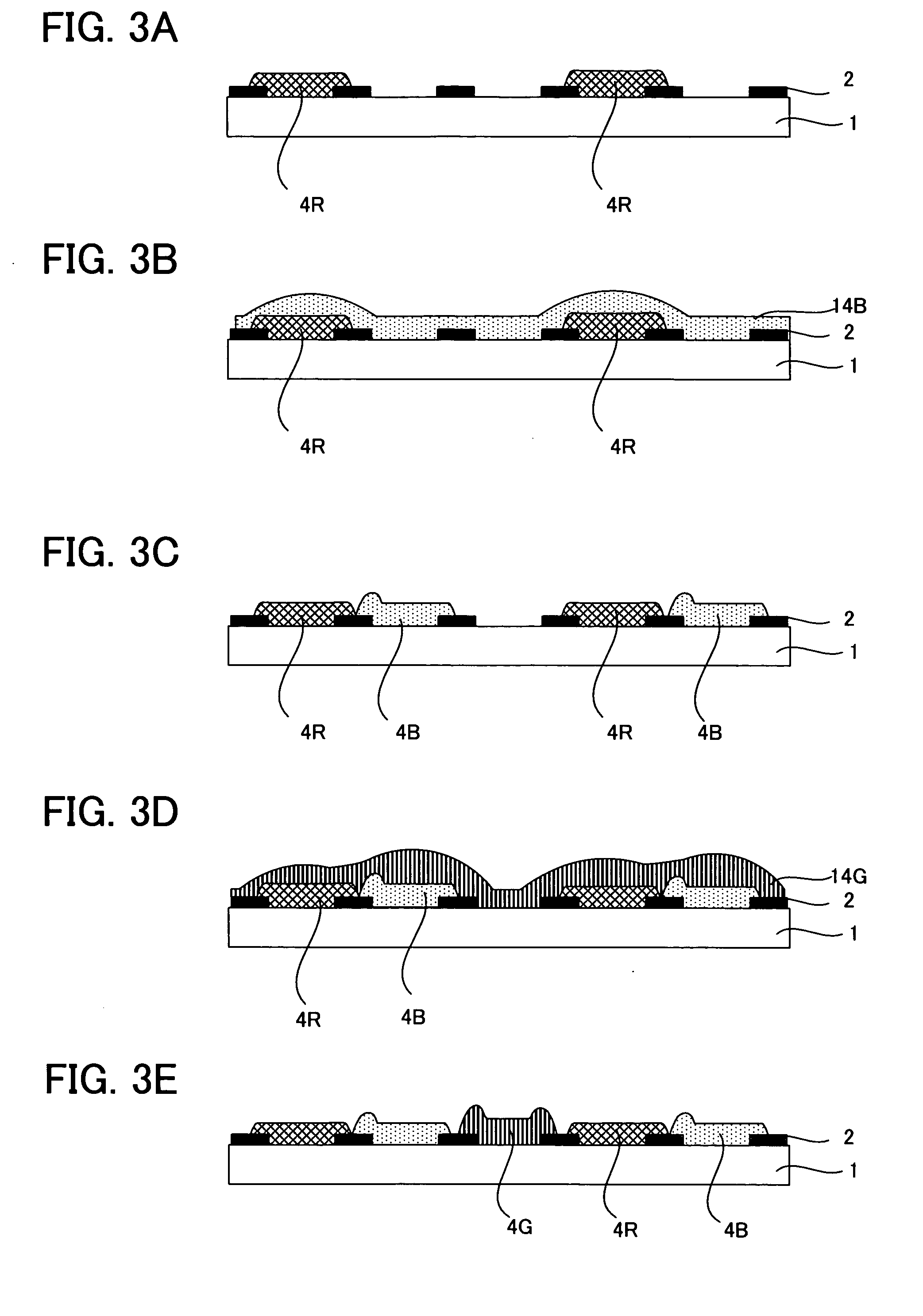 Color filter for IPS and liquid crystal display apparatus