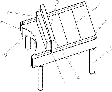 Corrugated paper material arrangement table