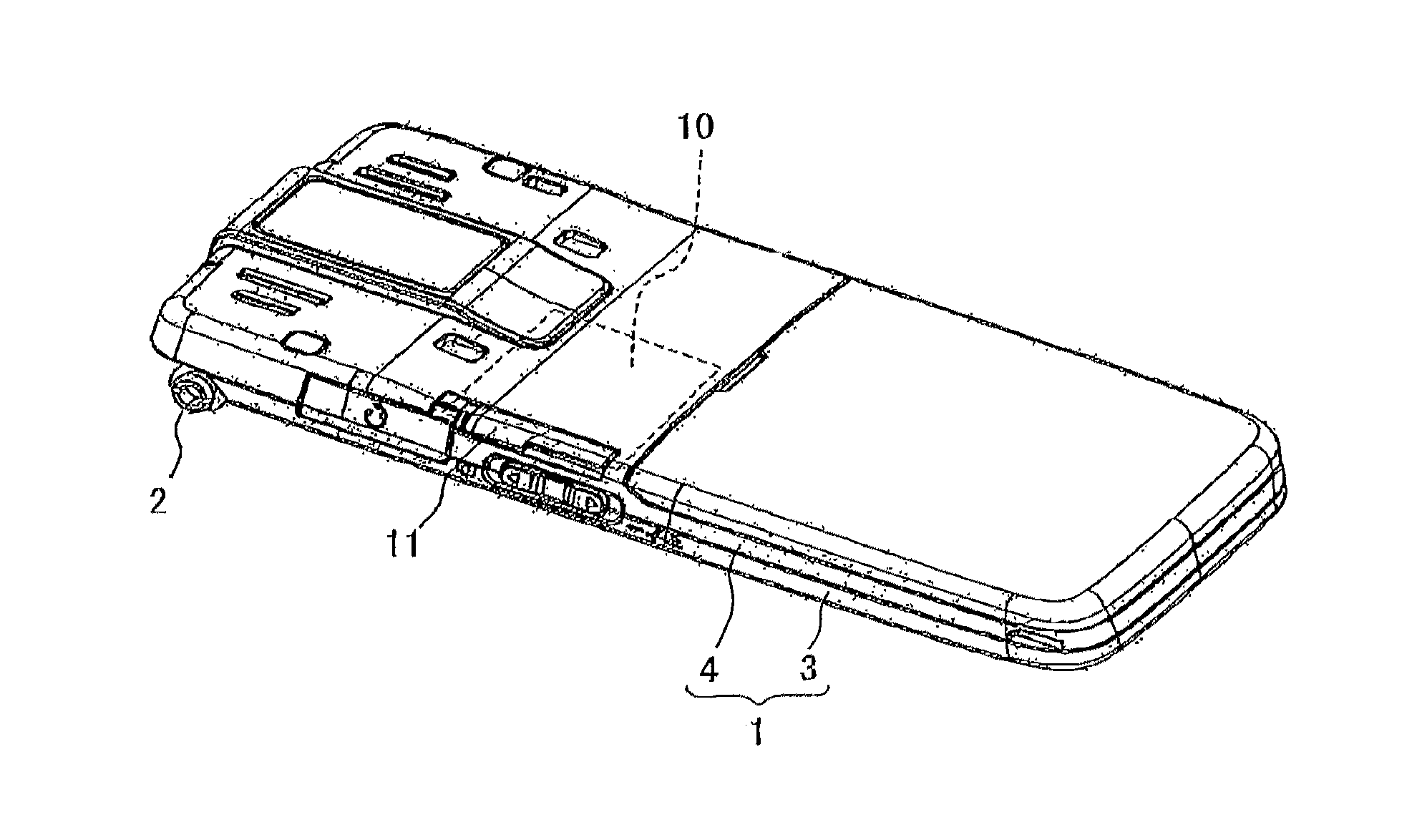 Portable electronic apparatus