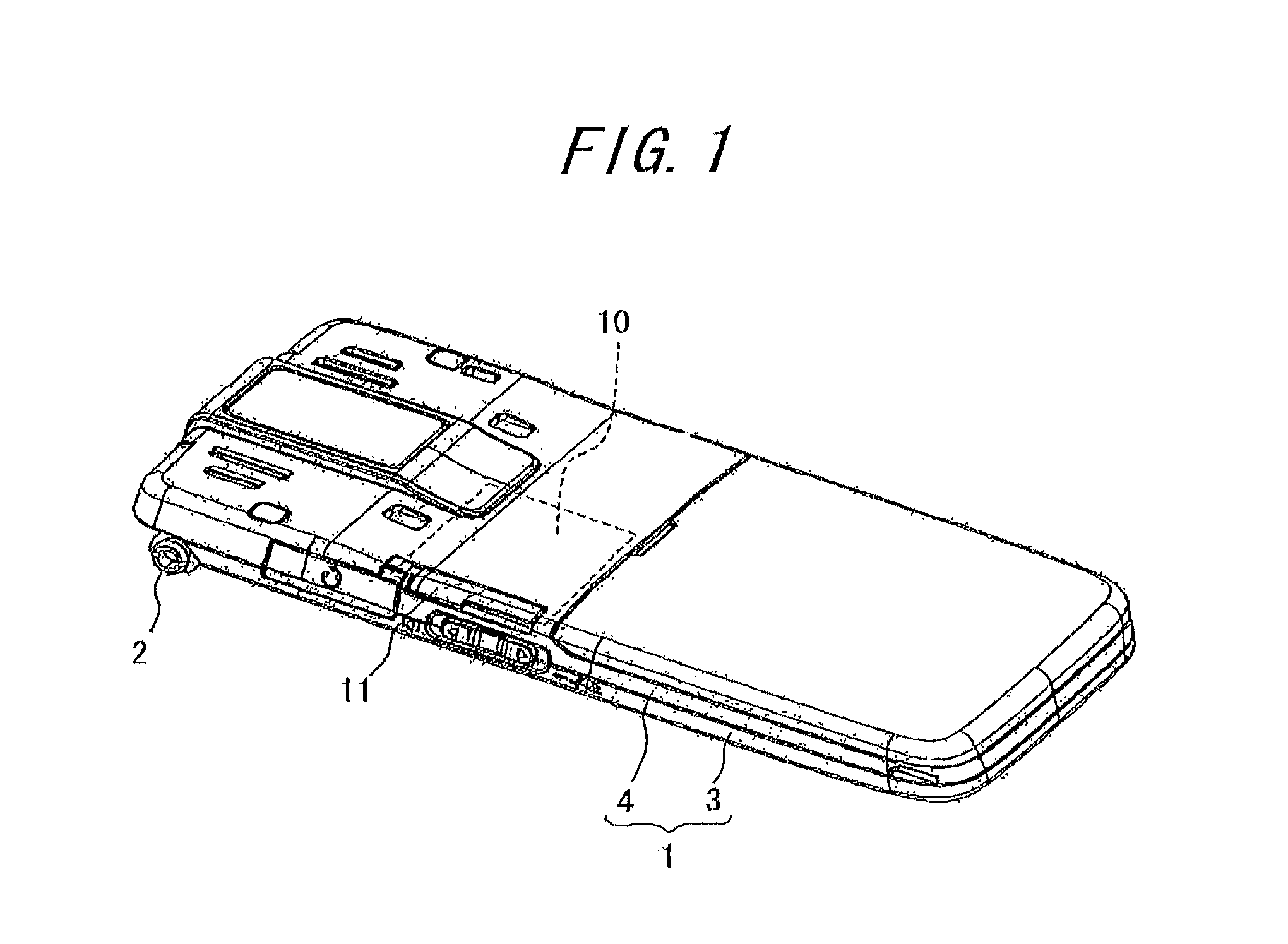 Portable electronic apparatus