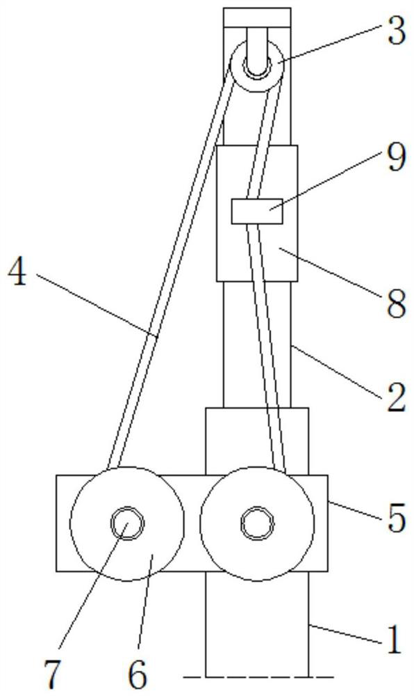 A street lamp with rainwater interception and cleaning function