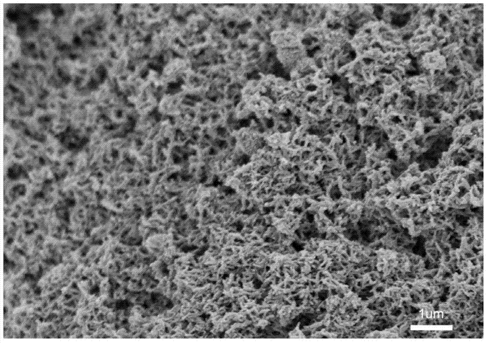 A kind of porous polyaniline nanocomposite electrode material and its preparation method and application