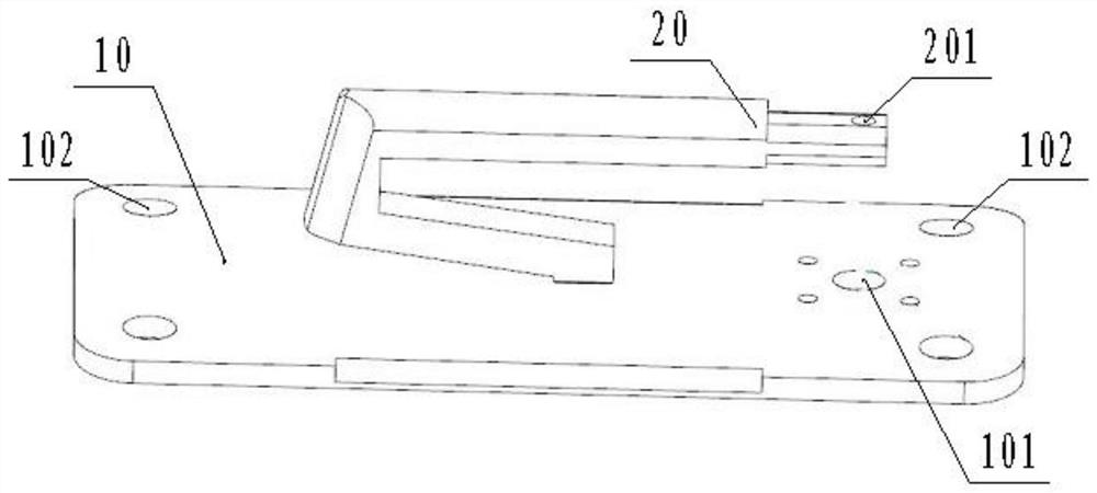 Post-welding processing method for telemetering antenna