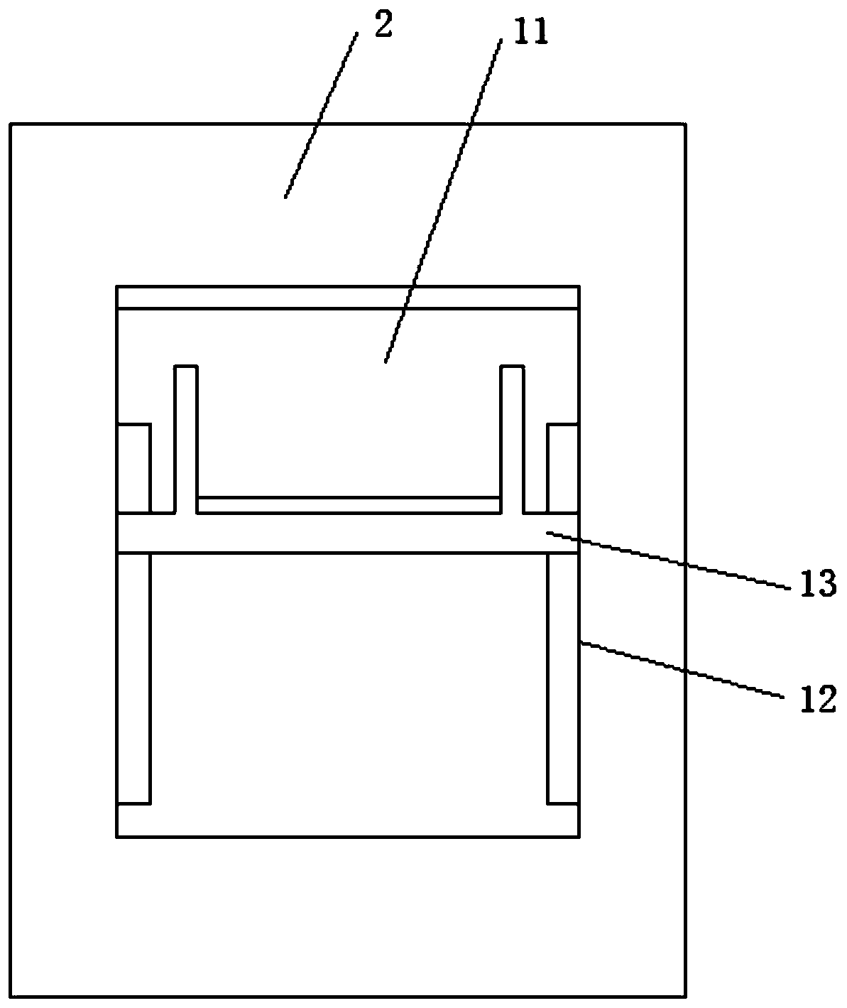 A rapid detection device for electronic components