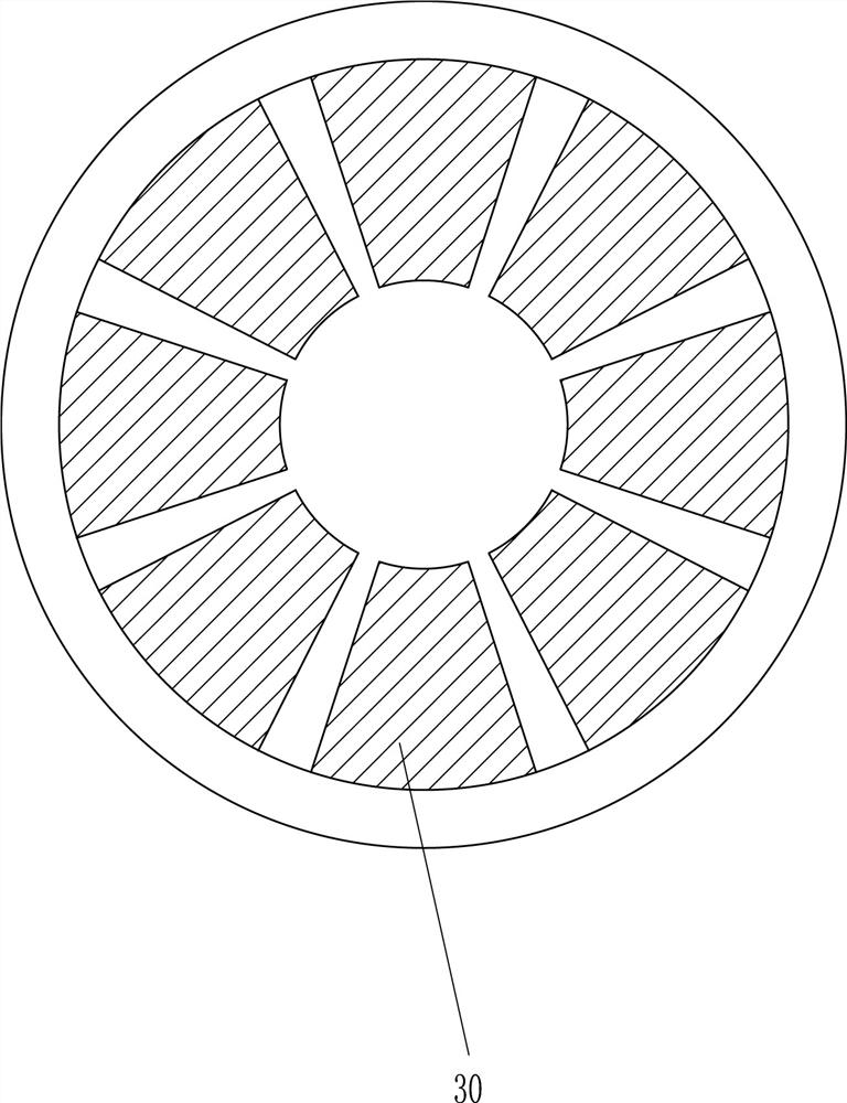 A soybean screening device for oil extraction