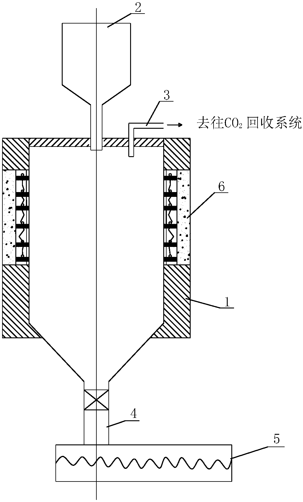 Electrically heating shaft kiln and production process for light-burned magnesia based thereon