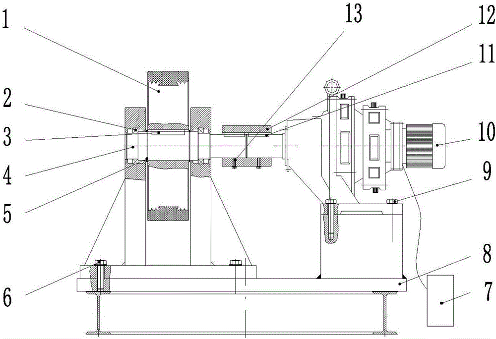 Turnover mechanism for automatic welding of welding seams of cylinder