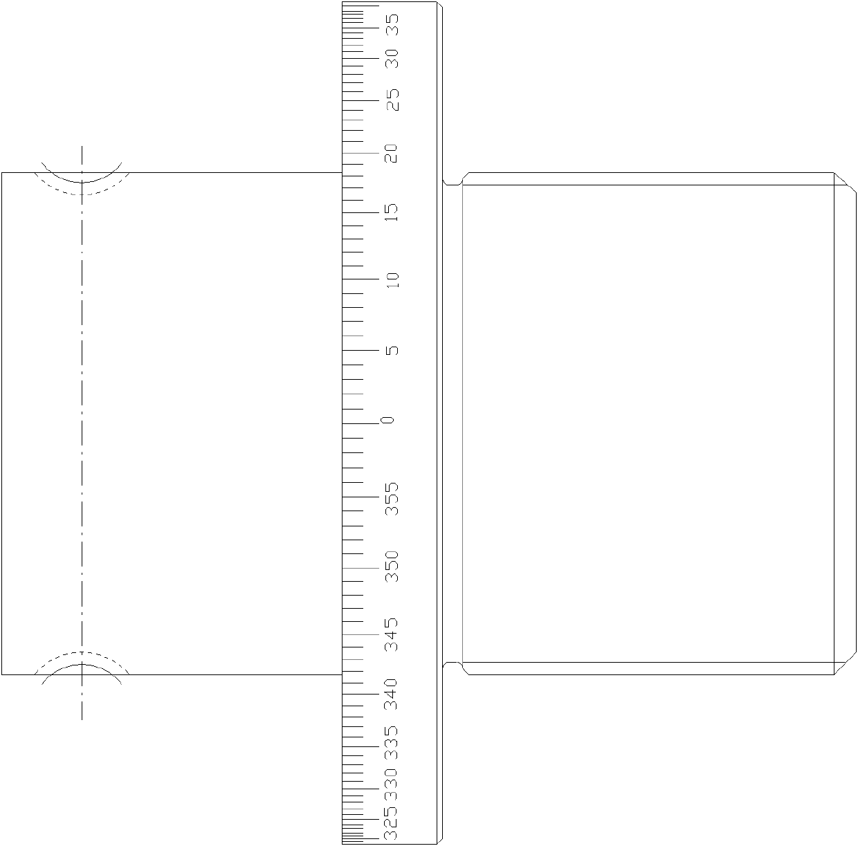 Angular milling head