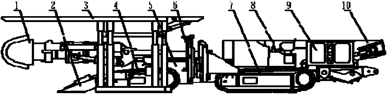 Excavation and supporting anchor machine