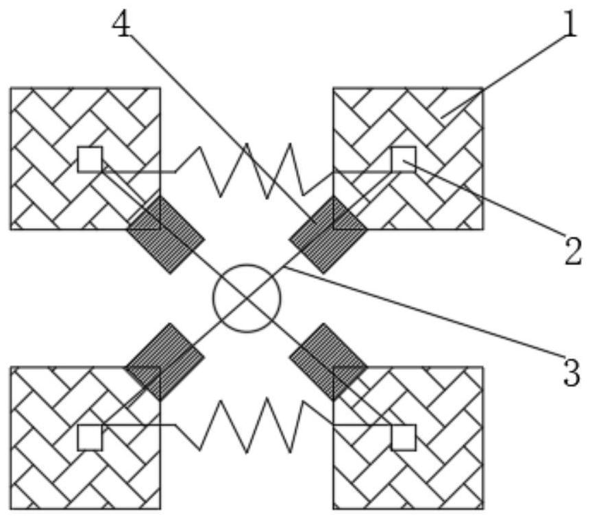 Device for measuring seawater fluctuation based on surface acoustic waves