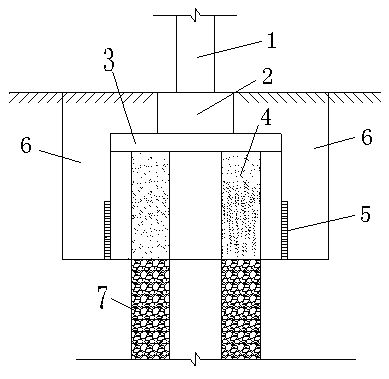 Method for consolidating existing building foundation