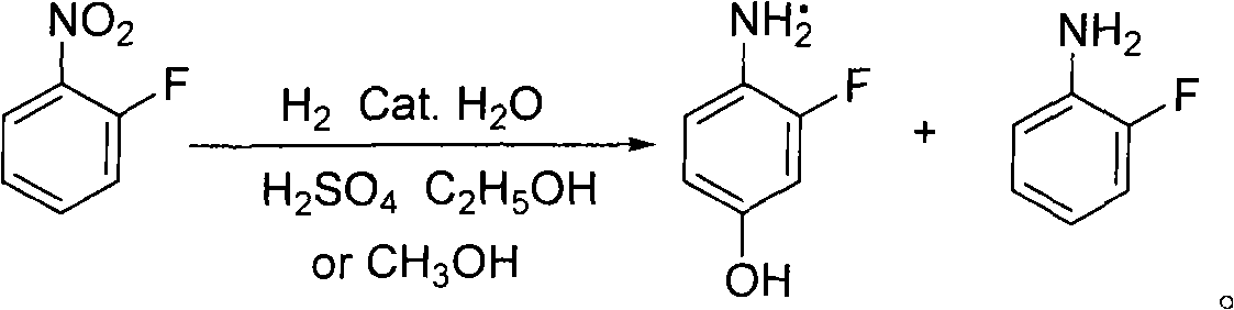 Process for 4- amino-3-fluorophenol