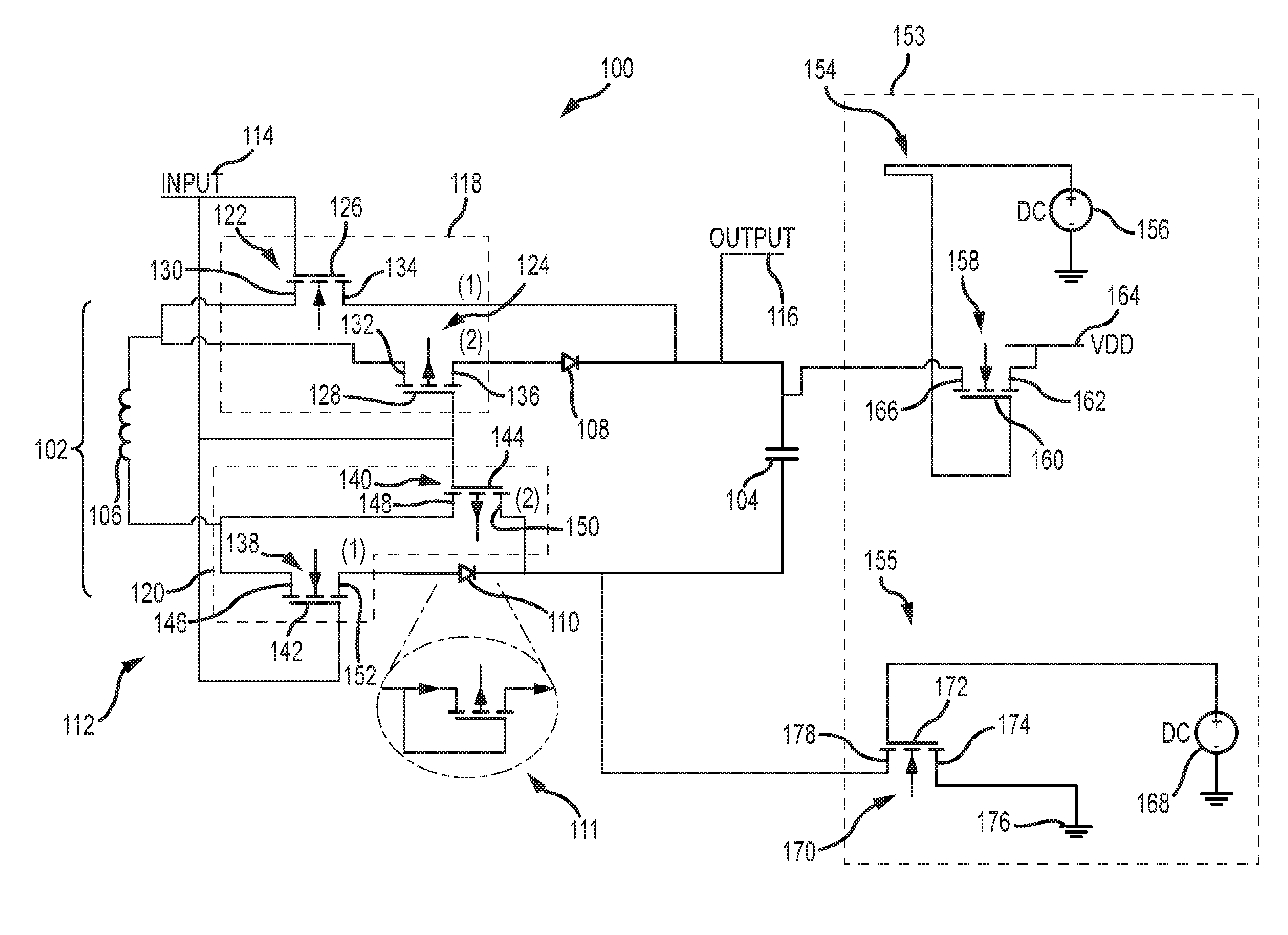 Low-power digital logic using a Boolean logic switched inductor-capacitor (SLC) circuit