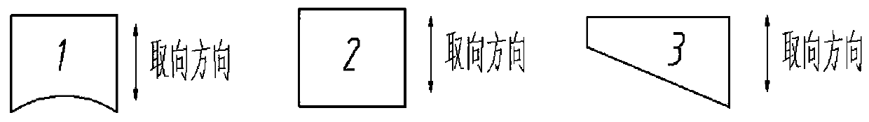 Injection molding anisotropic bonded neodymium-iron-boron magnetic shoe radiation orientation forming method and device