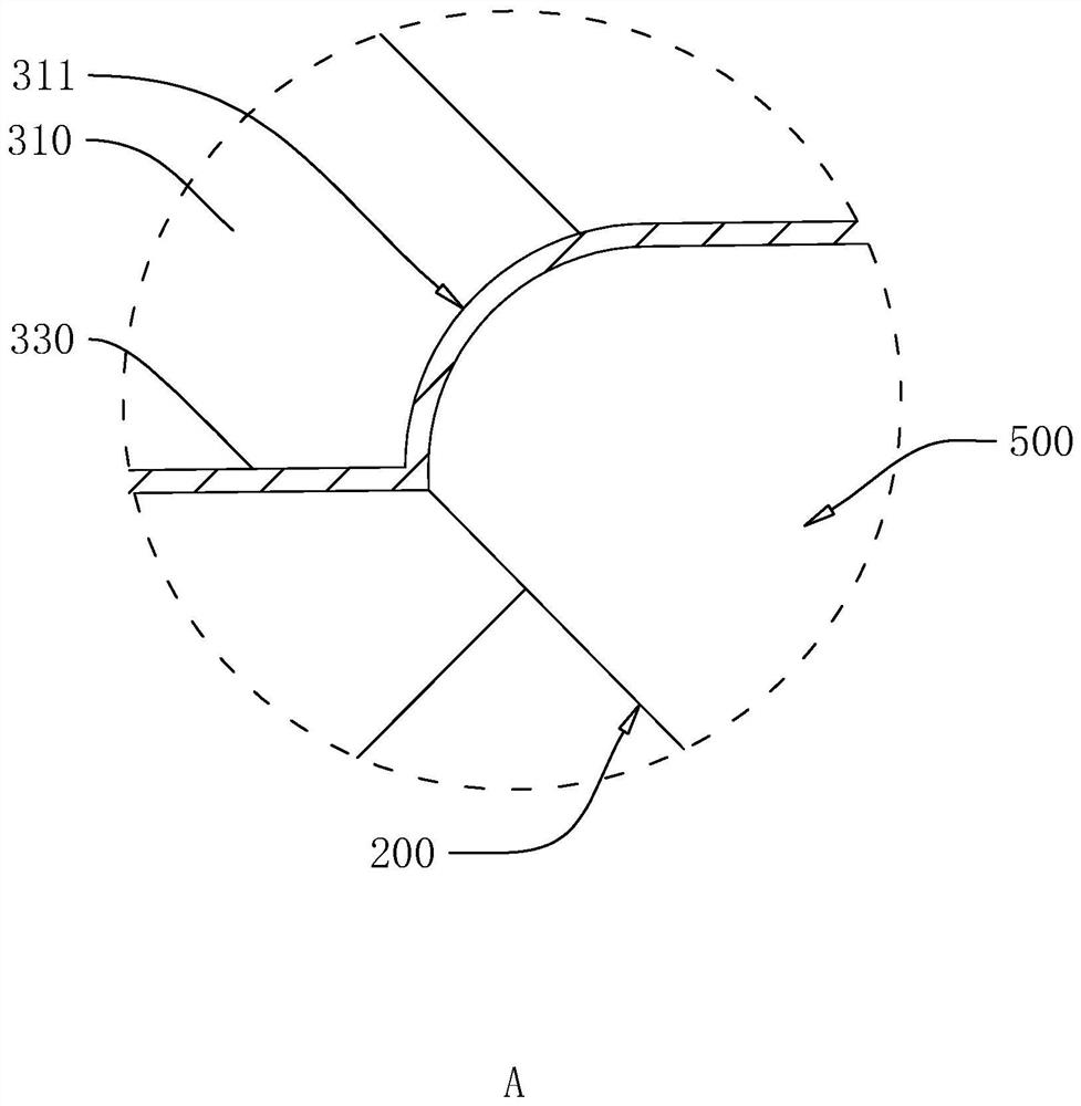 Highway bridge crack repairing method