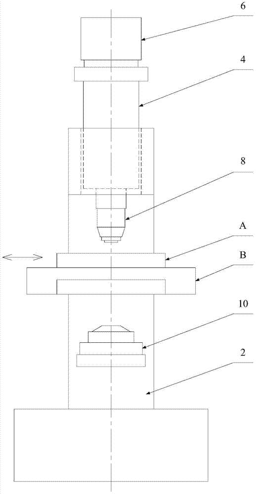 Supporting device for microscope, microscope and microscope carrier