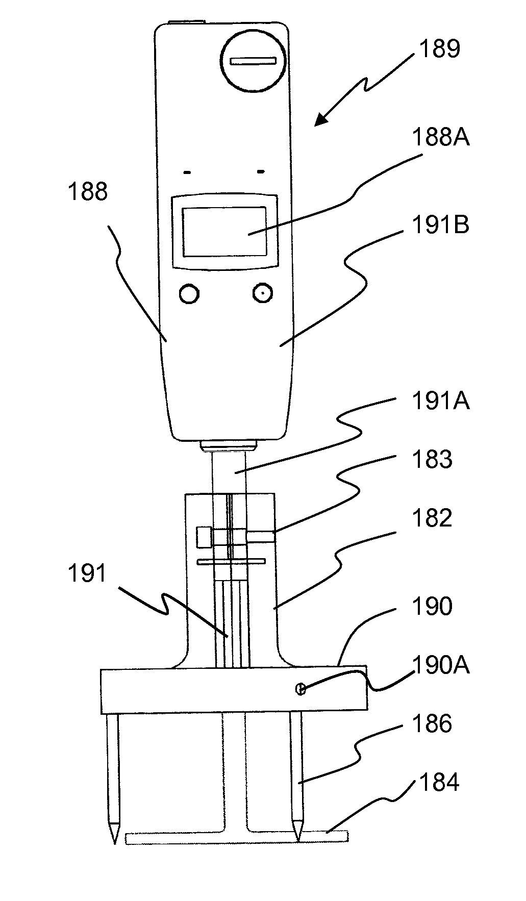 Wet slurry thickness gauge and method for use of same