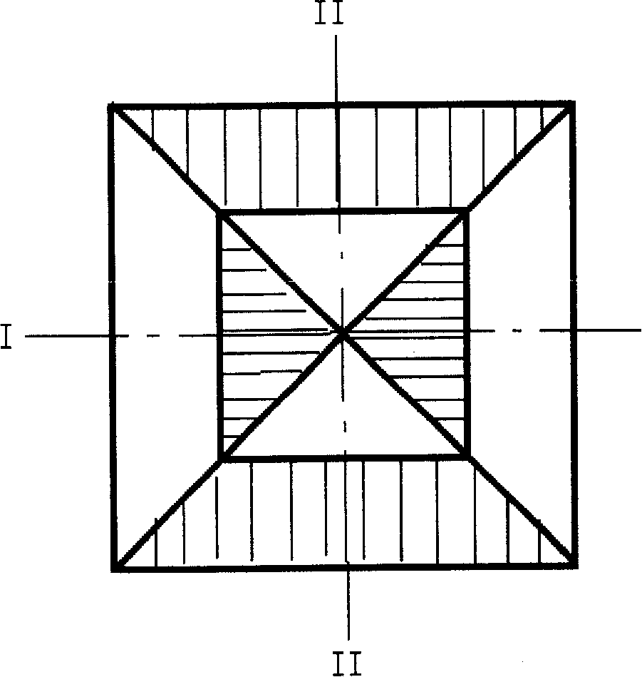 Special new pattern identification sign for testing film layer thickness in semiconductor device