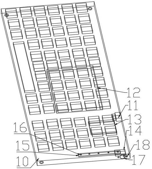 Wireless charging input equipment convenient for charging