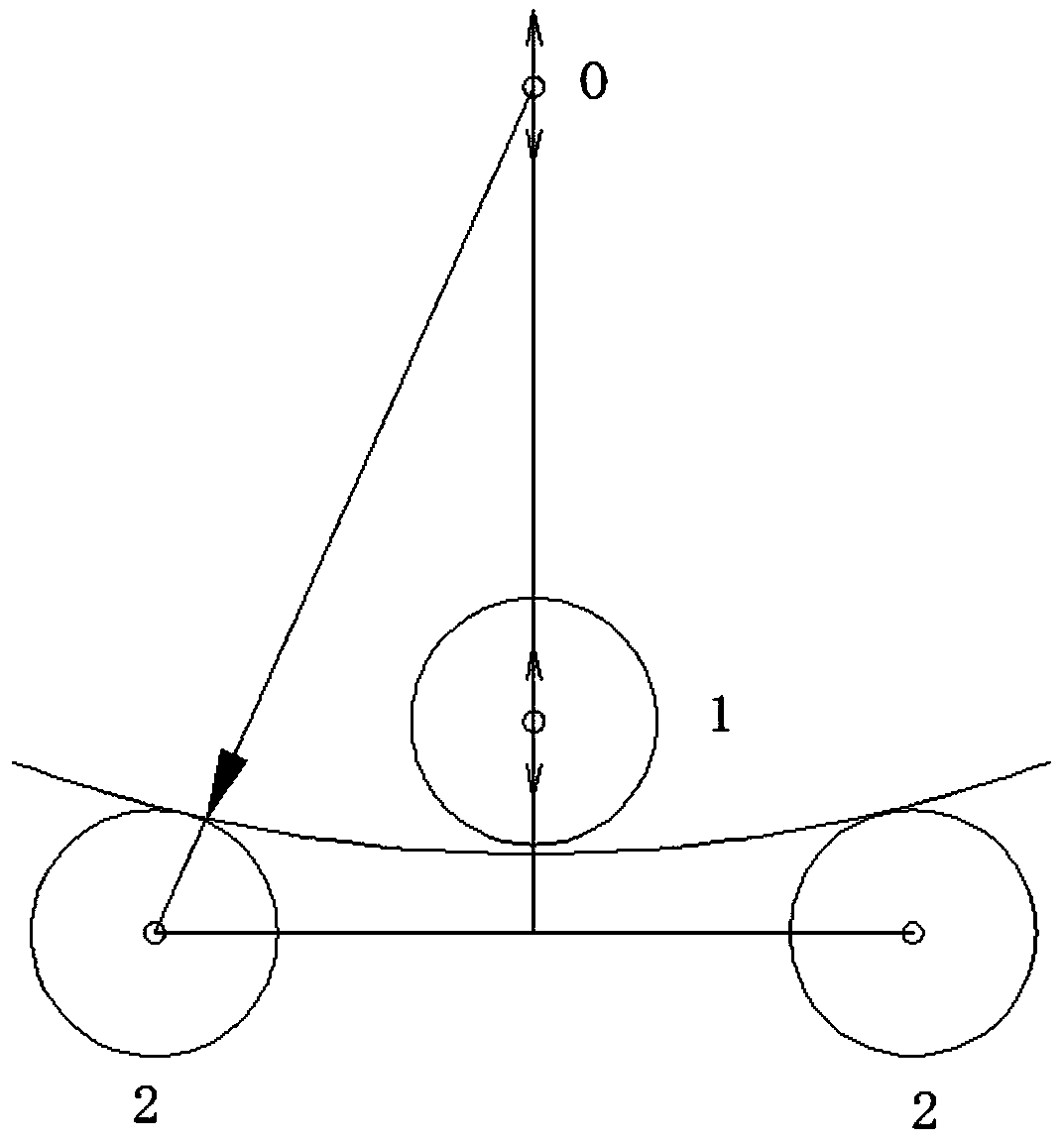 Arc pipe construction method for mechanical arcing