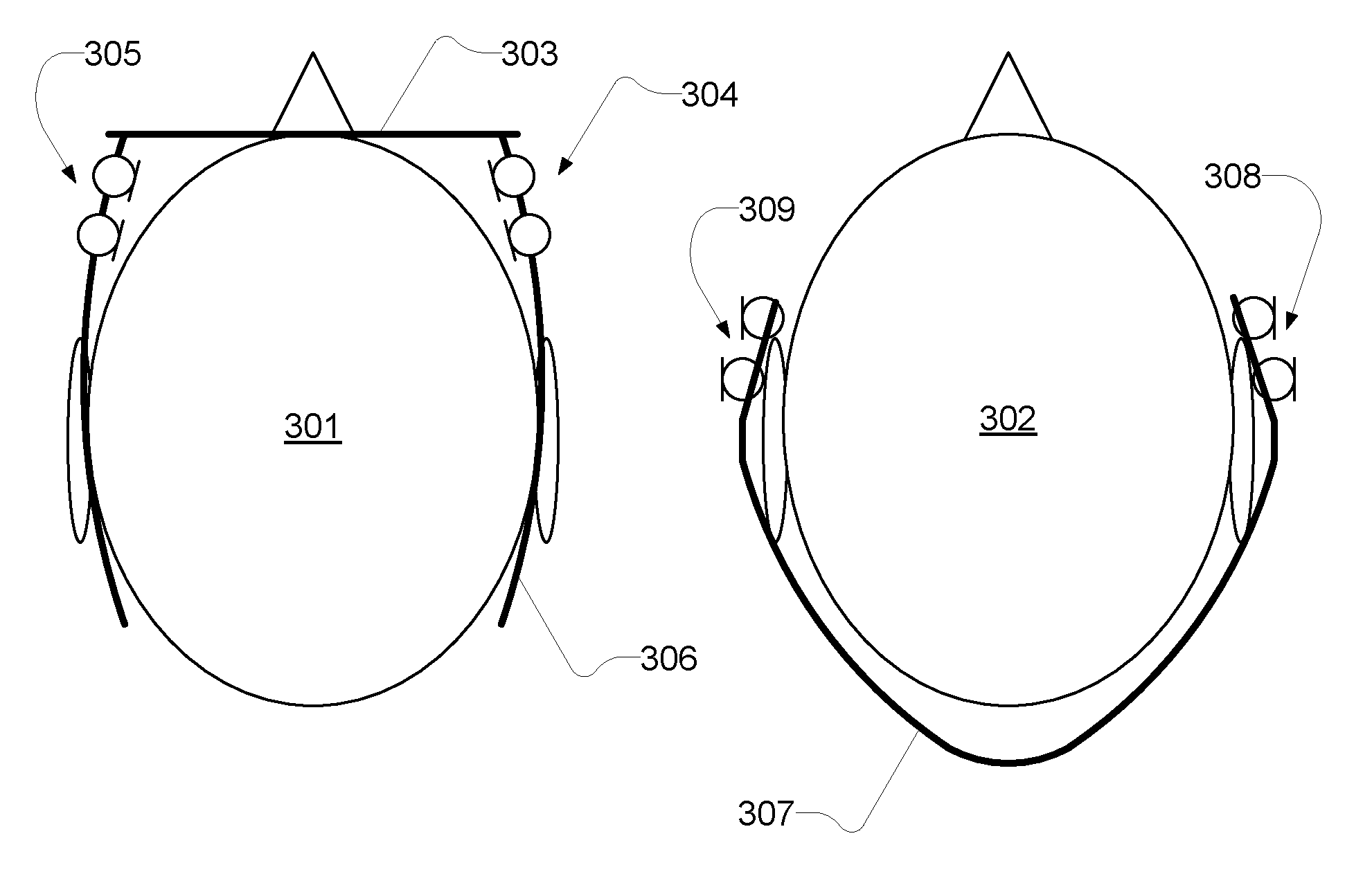 Headset and a method for audio signal processing