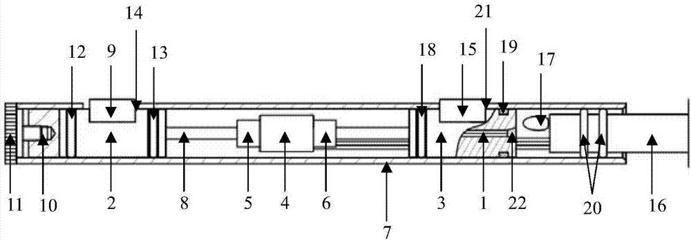 A vibrating wire type miniature strain gauge