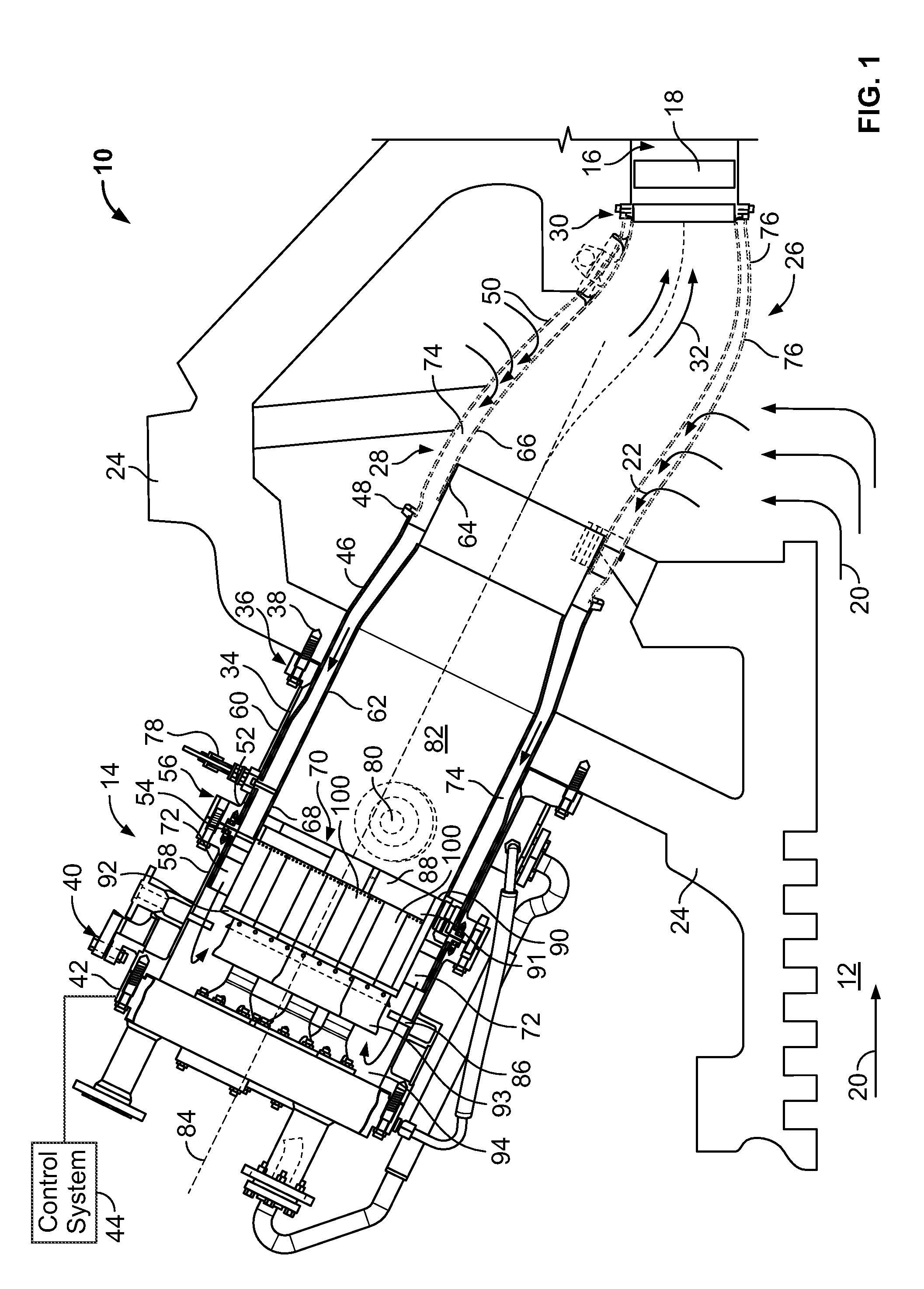 Method and apparatus for combusting fuel within a gas turbine engine