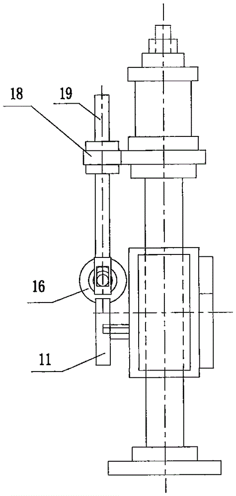 Buffer brake structure of slender object mark printing machine and complete printing control method