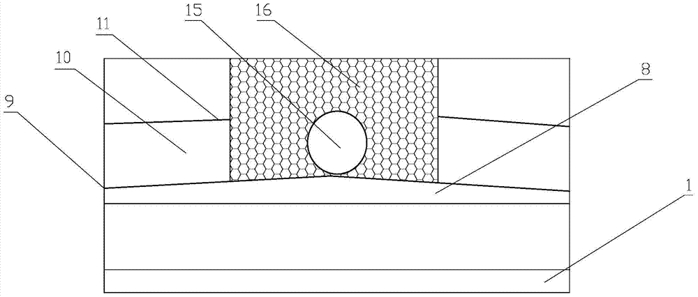 An ecological roof greening structure and its construction method