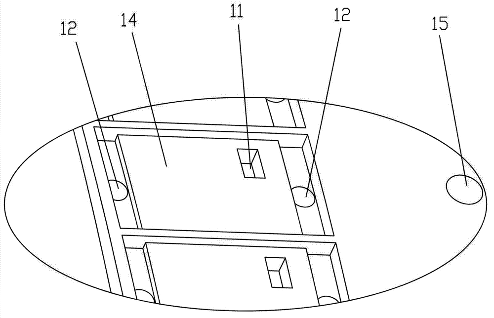 An electroplating mold for high-precision selective electroplating