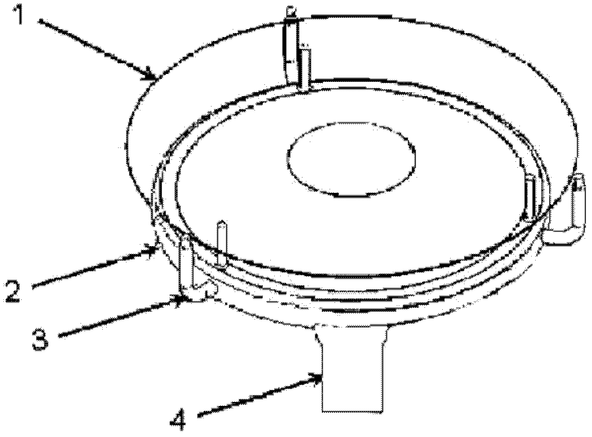 Cam-type disc clamping device