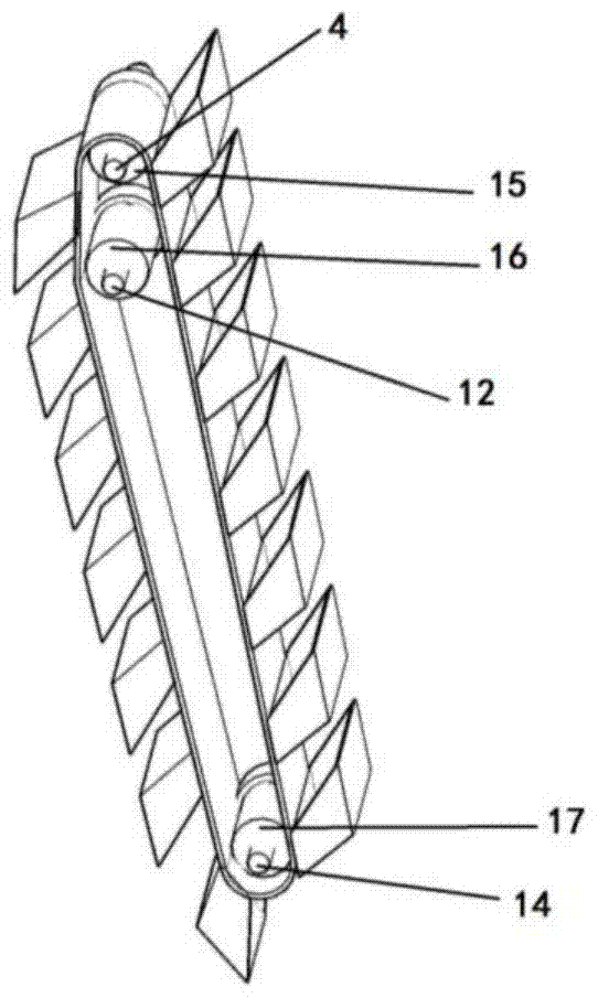 Hydroelectric hybrid drive flip fish lifting device