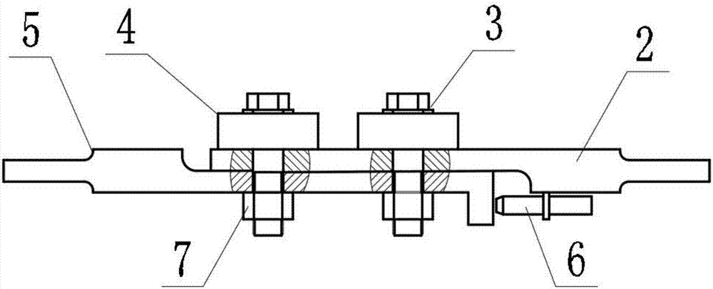Measurement method for influence of residual stress on relaxation of tangential dual-bolt connection structures