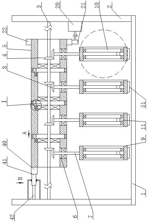 An infinitely expandable multi-angle mural display device