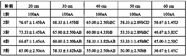 Method for preventing empoasca vitis nymphs in organic ecological tea garden