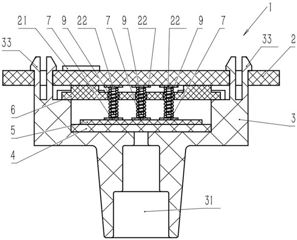 Pressure sensor and vehicle brake control device