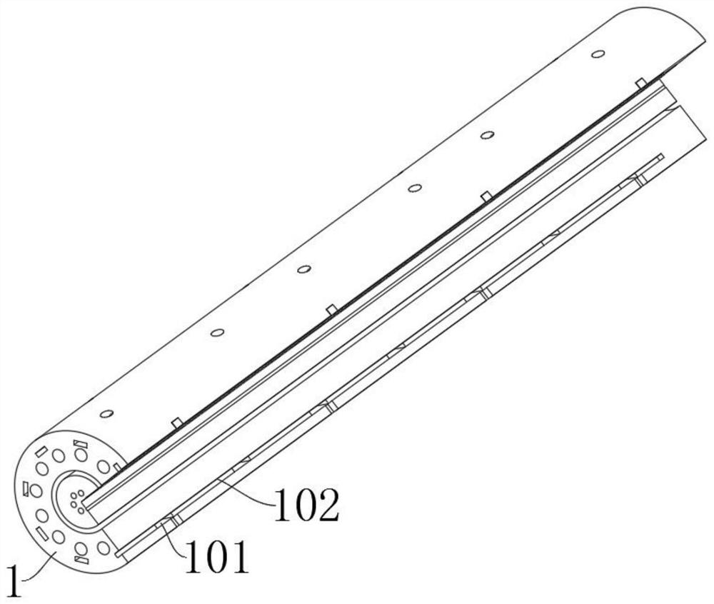 Optical cable based on high flame retardance and high light transmittance